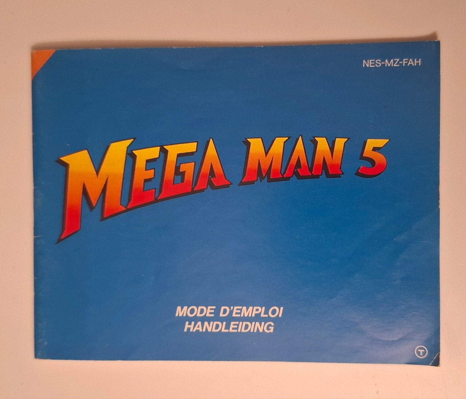 Mega Man 5 Handleiding ( Nintendo Nes ) Zeldzaam Rare !, Consoles de jeu & Jeux vidéo, Enlèvement, Comme neuf