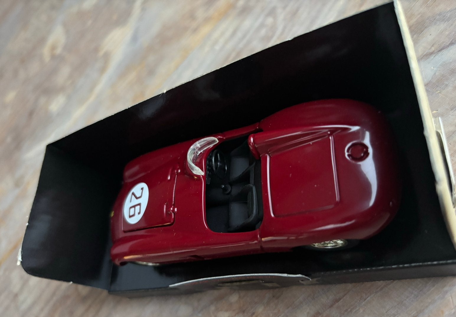 Ferrari 1955 750 Monza - Shell Ferrari Collection - 1:43, Hobby en Vrije tijd, Ophalen of Verzenden, Zo goed als nieuw, Auto, Overige merken