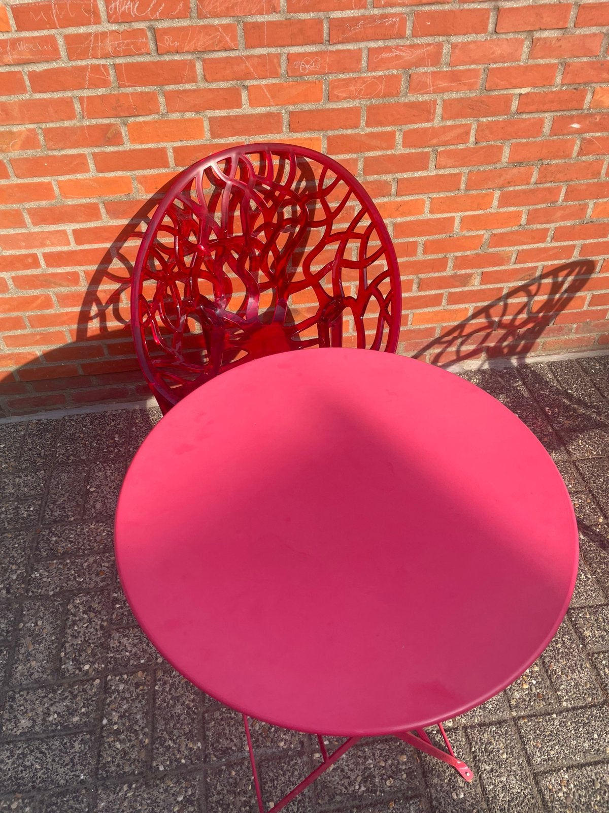 Vitra Vegetal stoelen, Tuin en Terras, Tuinsets en Loungesets, Ophalen, Zo goed als nieuw