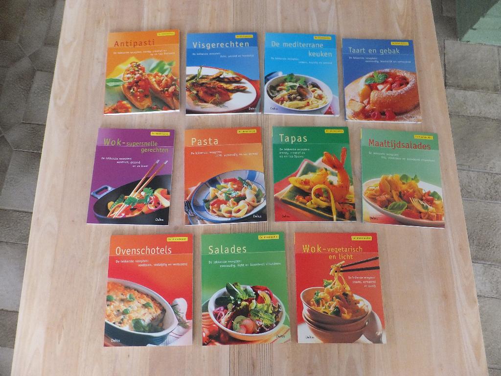 kookboeken reeks de ideeënkeuken deltas, Ophalen of Verzenden, Zo goed als nieuw, Vegetarisch