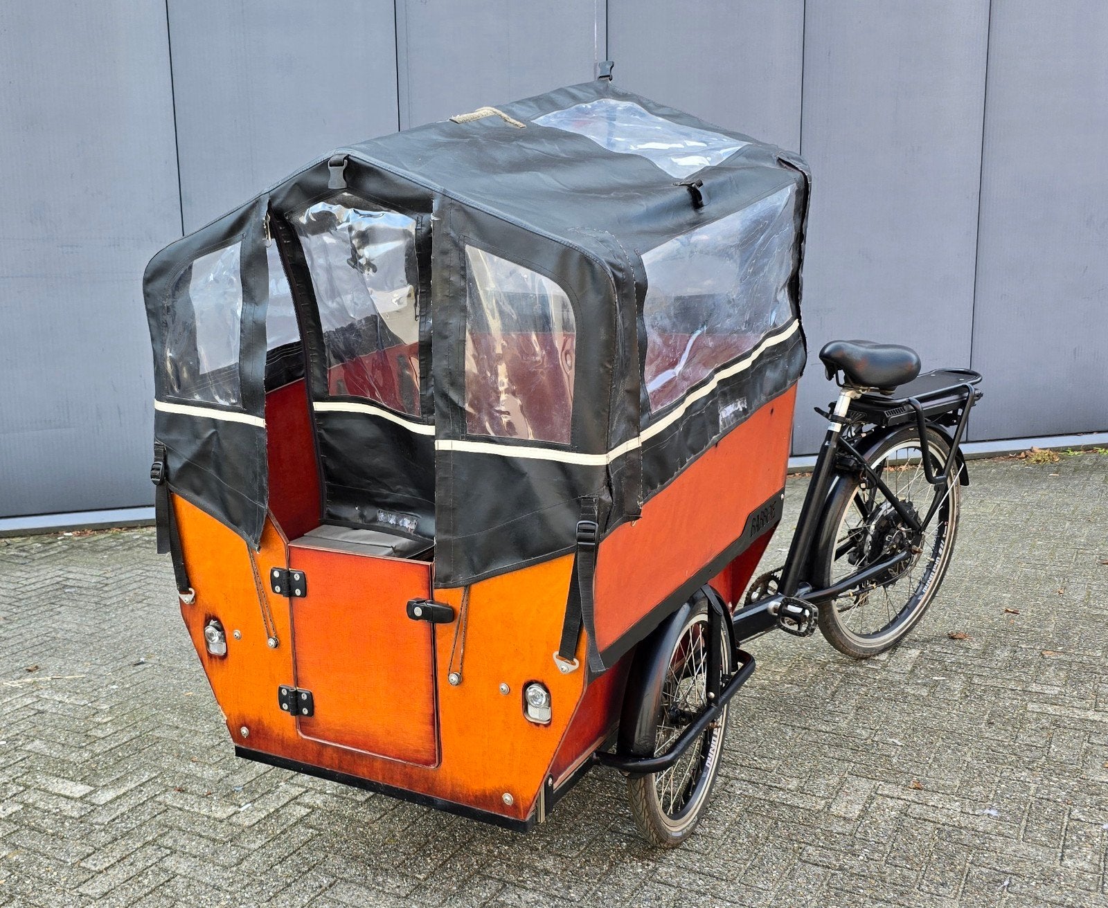 bakfiets voor 6 kindjes BABBOE MAX ELEKTRISCHE, Ophalen