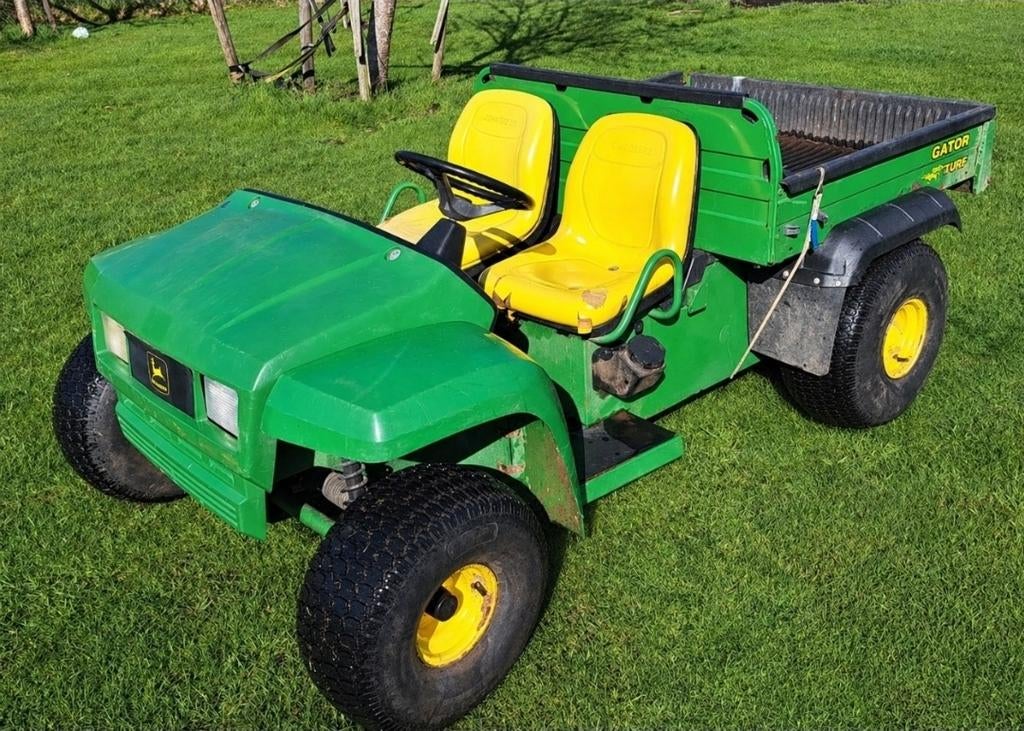 John deere gator, Ophalen