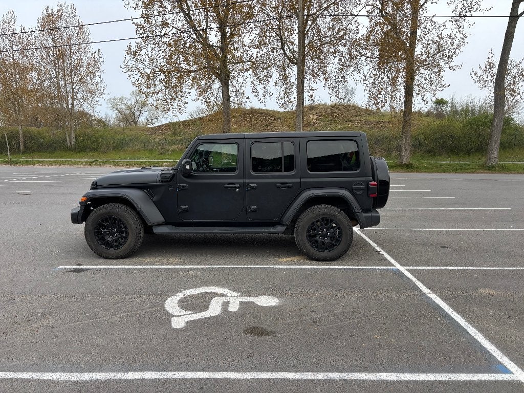 Jeep Wrangler Unlimited PHEV - Overname leasing mogelijk, Autos, Cuir, 77 g/km, Euro 6, Phares entièrement LED