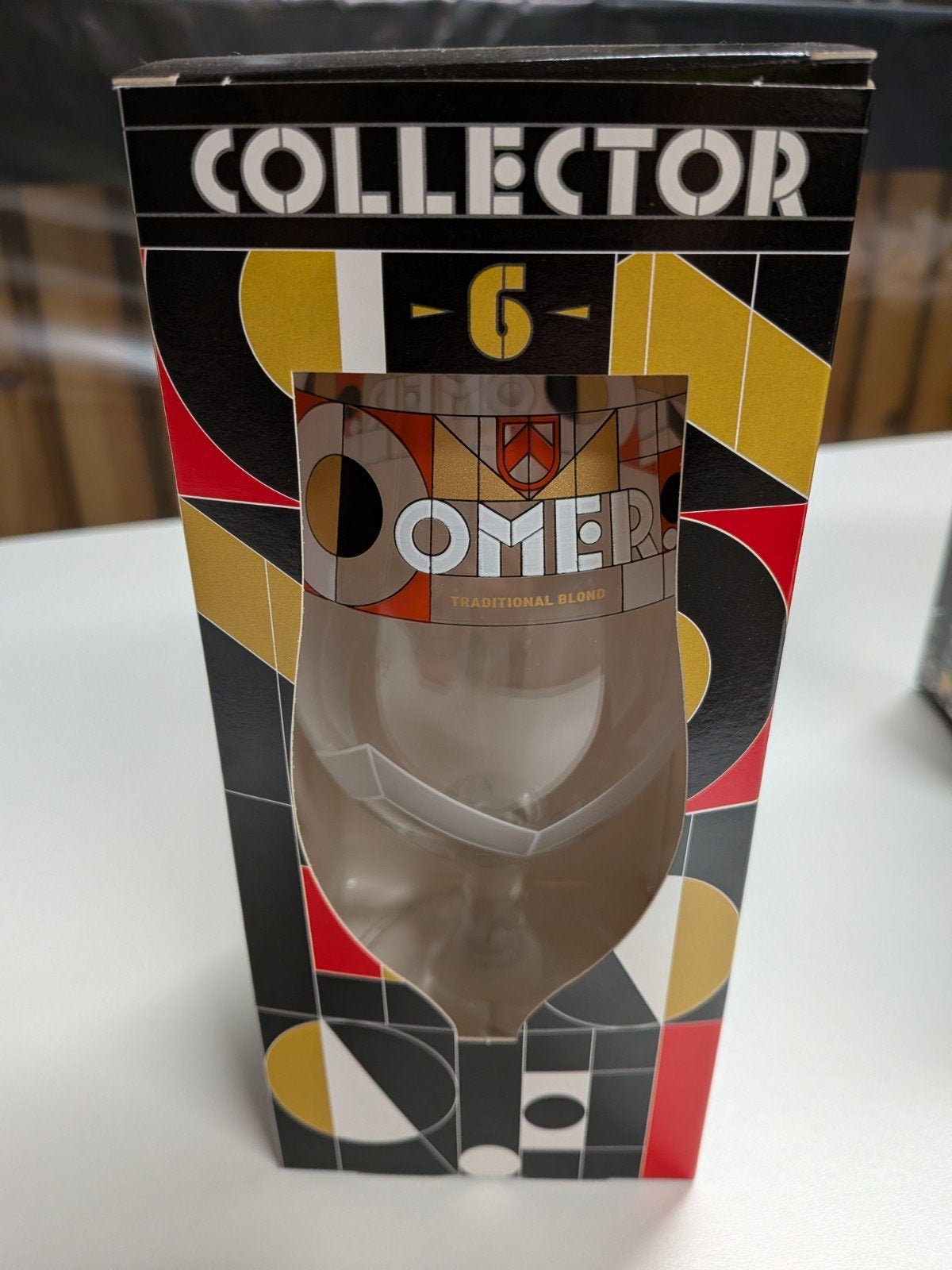 Omer glas collector 6, Ophalen