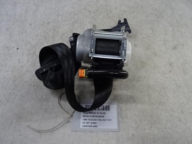 CEINTURE DE SECURITE ARRIERE DROITE Passat (3G2), Utilisé, Volkswagen