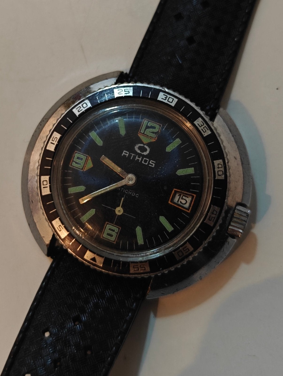 Duikhorloge, Handtassen en Accessoires, Horloges | Heren, Ophalen of Verzenden