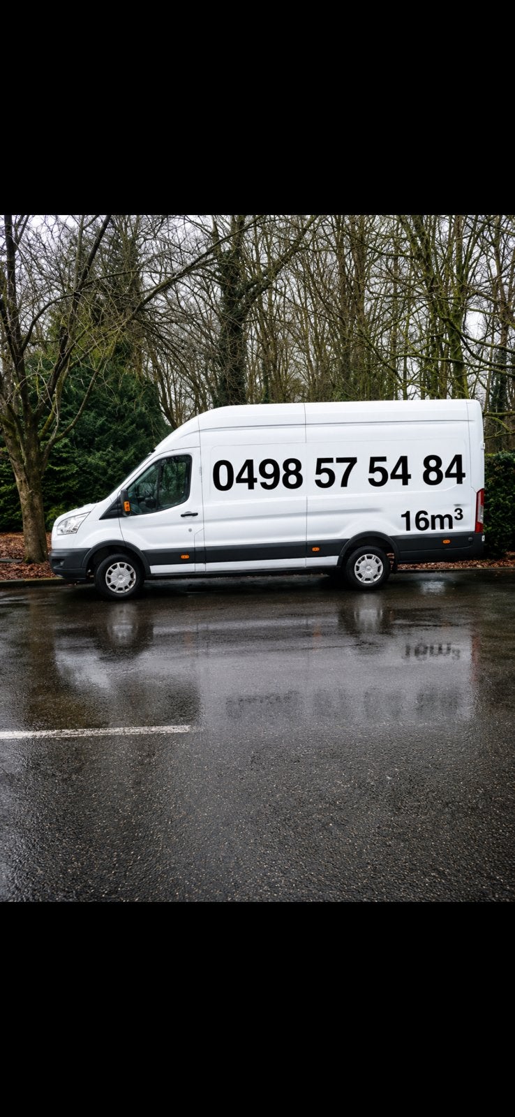 Camionnette a loué, Enlèvement