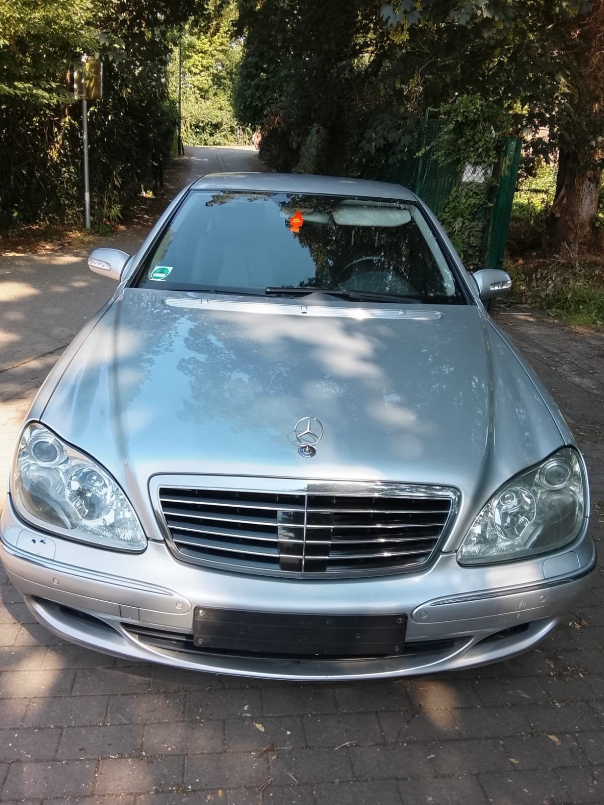 Mercedes S320 CDI 2004 automak 266km 1er  full full, Autos, Mercedes-Benz, Cuir, Argent ou Gris, Achat, 4 portes