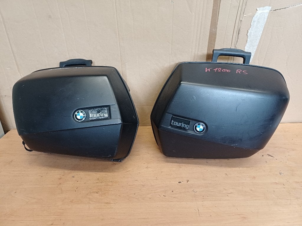 bmw k 1200rs set zijkoffers zonder sleutels, Motoren, Onderdelen | BMW, Ophalen of Verzenden, Gebruikt