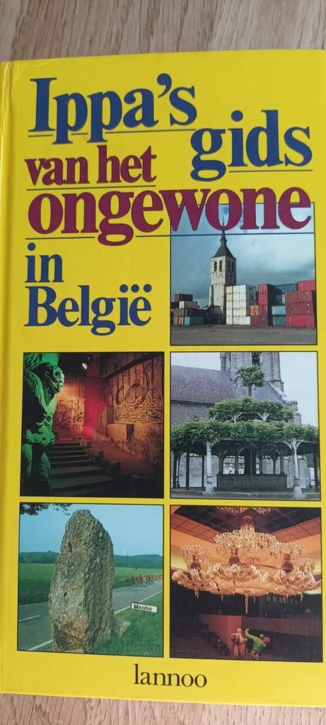 Ippa´s gids van het ongewone in België, Boeken, Ophalen of Verzenden