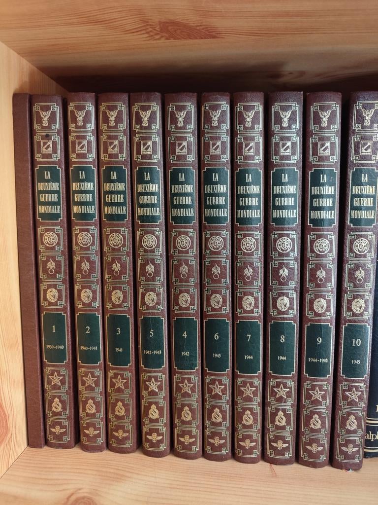 Collection complète La Deuxième Guerre Mondiale  Tallandier, Livres, Enlèvement, Général