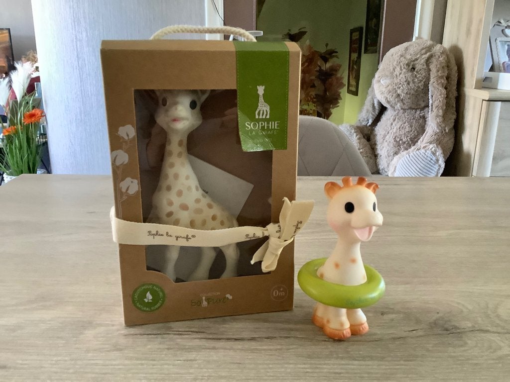 Baby Sophie de giraf rubbere speelgoed set, Kinderen en Baby's, Ophalen of Verzenden, Nieuw
