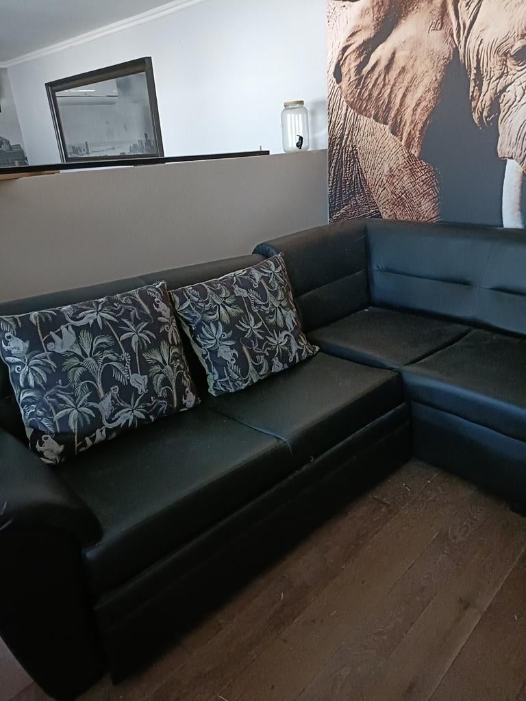 HoekSalon met opbergruimte, Ophalen