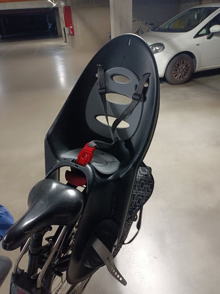 Fietsstoeltje, Fietsen en Brommers, Achterzitje, Zo goed als nieuw, OK Baby, Ophalen