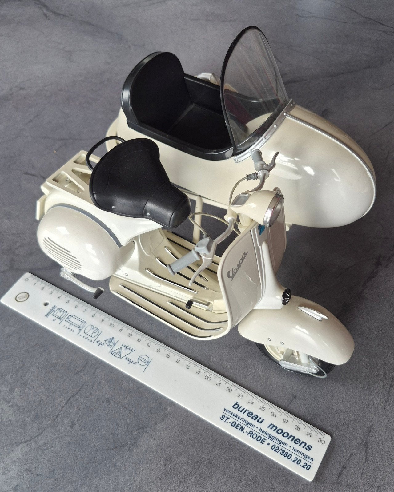 Vespa Acma met sidecar miniatuurmodel, Ophalen, Zo goed als nieuw, Overige typen