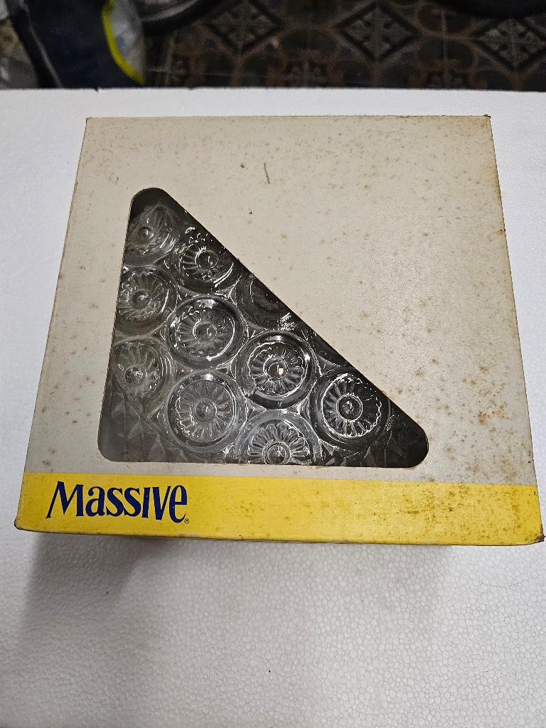 Plafonnier MASSIVE NEUF, Enlèvement, Neuf, Verre