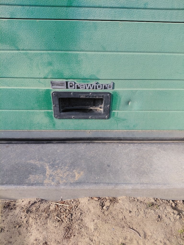 Sectionaal poort Crawford, Ophalen, Gebruikt, Overige typen, Metaal