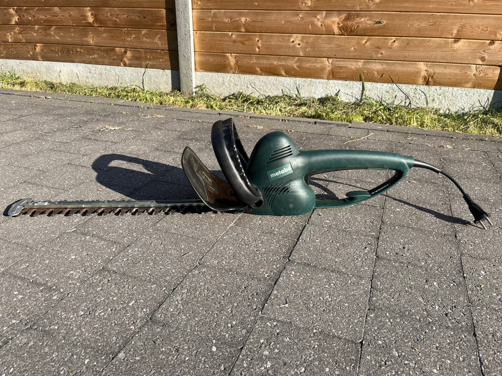 Metabo HS 45 – elektrische heggenschaar – 450 W / 45 cm, Tuin en Terras, Ophalen, Gebruikt, Elektrisch
