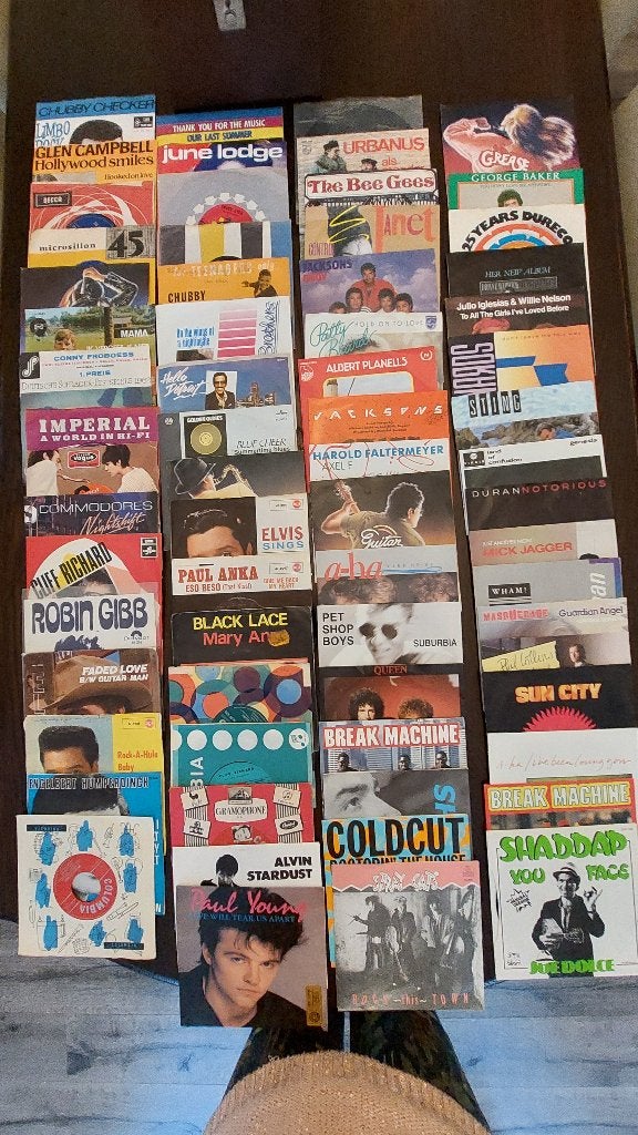 Muziek ,singles jaren 60,70,80., Cd's en Dvd's, Ophalen, Gebruikt, Boxset, Overige typen