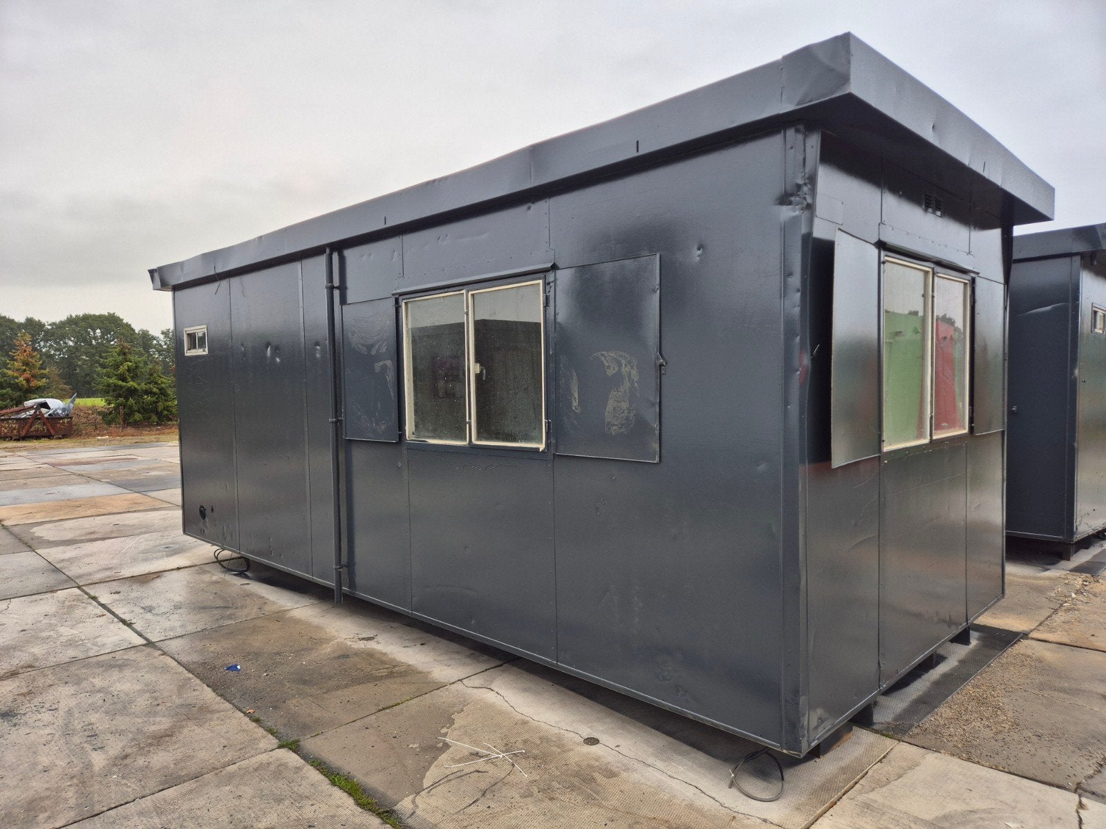 bouwkeet 3x6m met wc kantoorunit woonunit container, Zakelijke goederen, Ophalen