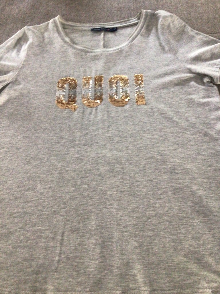 T shirt dames, Enlèvement, Comme neuf, Taille 36 (S), Gris