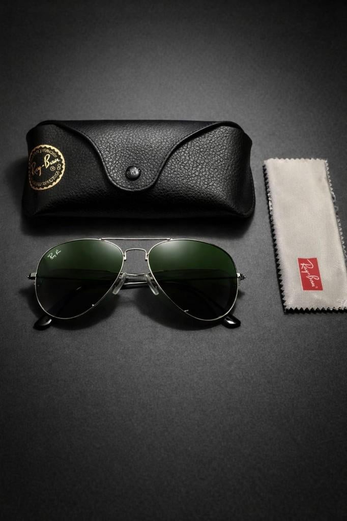 Rayban Aviator RB 3025 W3277 groene zonnebril, Zonnebril, Nieuw, Ophalen of Verzenden, Ray-Ban