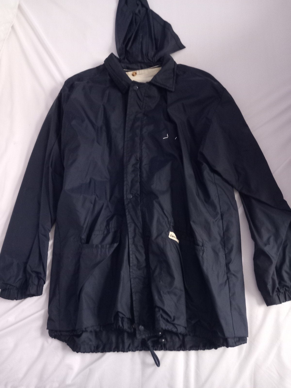 veste bleu marine coupe vent et pluie avec capucheTL, Vêtements | Femmes, Enlèvement, Porté, Bleu