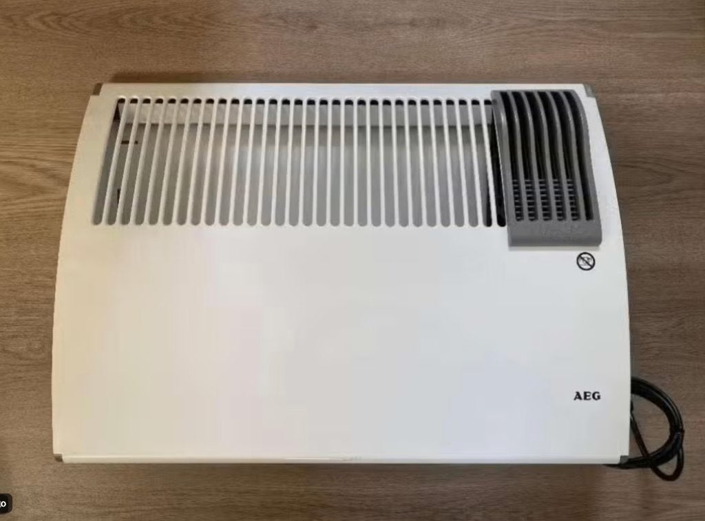AEG convector 2000W + thermostaat (2 stuks), Doe-het-zelf en Bouw, Ophalen, 30 tot 80 cm, Overige typen, Zo goed als nieuw