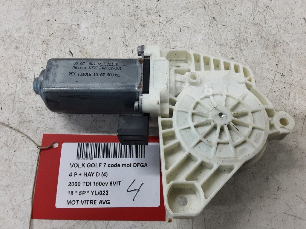 MOTOR RAAMMECHANIEK LINKS VOOR Golf VII (AUA) (5Q4959801B), Auto-onderdelen, Gebruikt, Volkswagen, Volkswagen AG, Voor