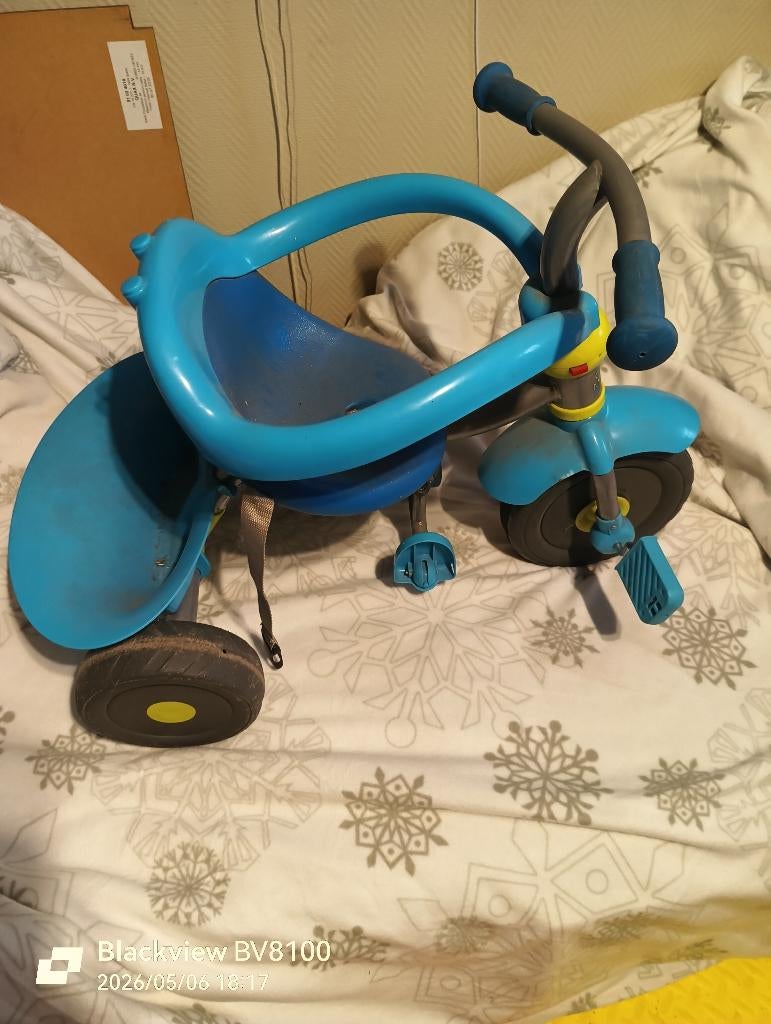 Kinderfiets met duwstang, Ophalen, Zo goed als nieuw, Minder dan 16 inch