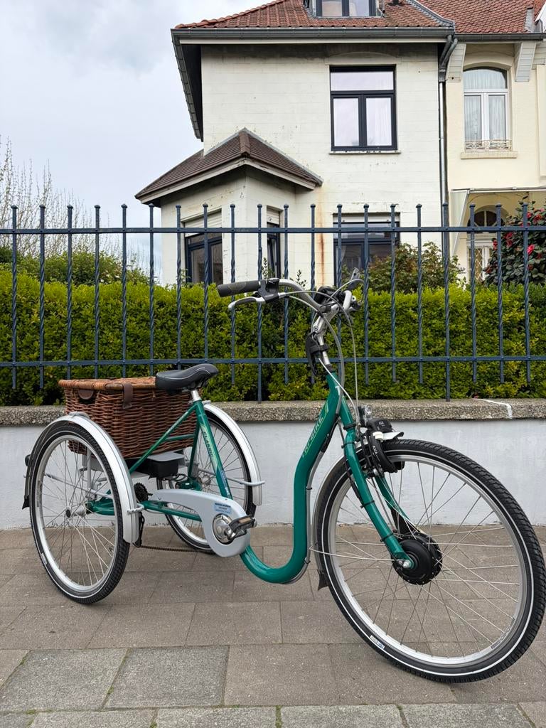 Tri-Bike elektrische driewieler ondersteuning, nieuwstaat, Fietsen en Brommers, Ophalen of Verzenden, Zo goed als nieuw
