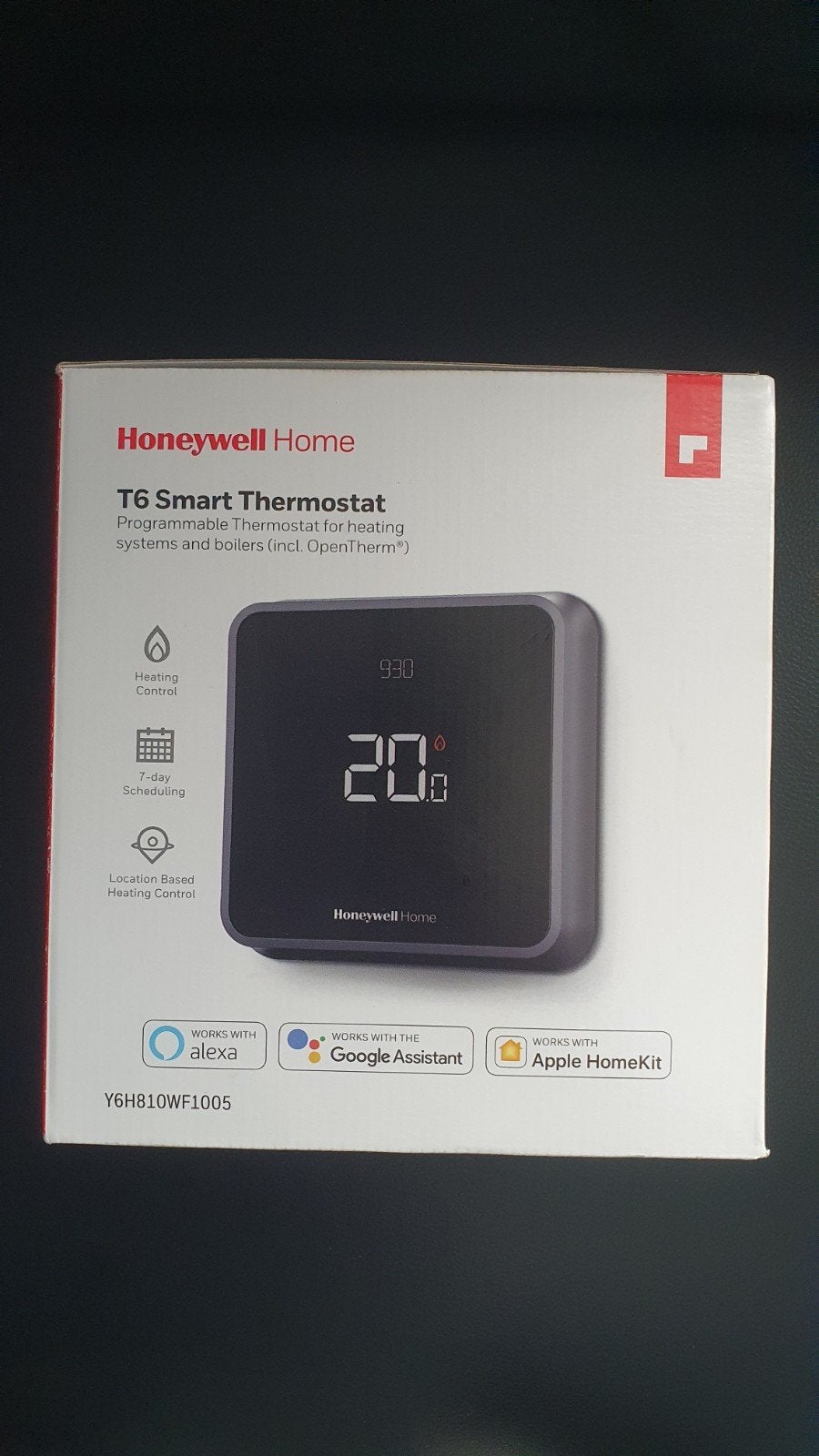 THERMOSTAT HONEYWELL  Home T6 SMART Nieuwe - Neuf, Enlèvement, Thermostat intelligent, Neuf