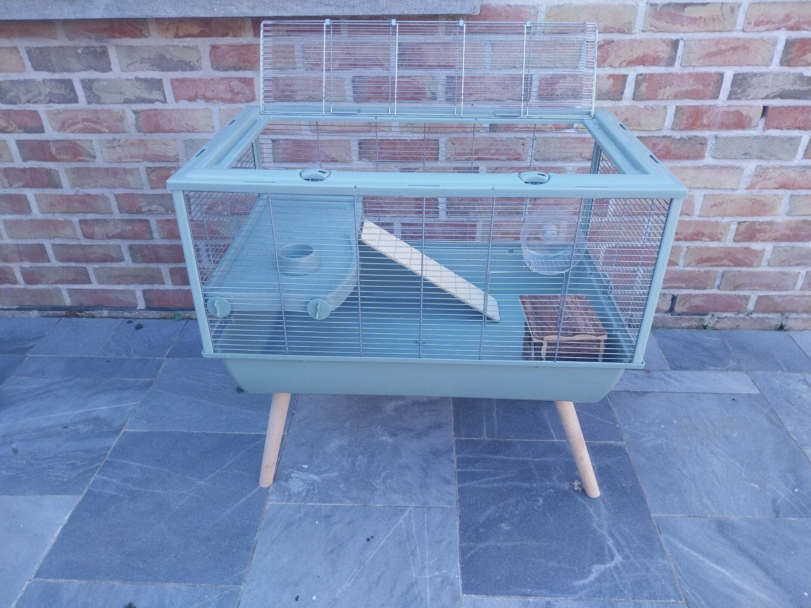 hamsterkooi, Dieren en Toebehoren, Ophalen, Kooi, 60 tot 90 cm, Zo goed als nieuw