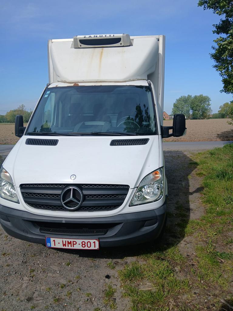 Mercedes Sprinter pour suspendre de la viande, Autos, Camionnettes & Utilitaires, Euro 5, Achat, 3 places, Boîte manuelle