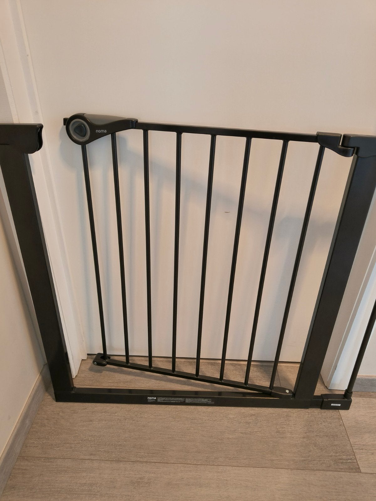 Noma veiligheidshekje easy fit gate + verlengstuk 7 cm, Ophalen
