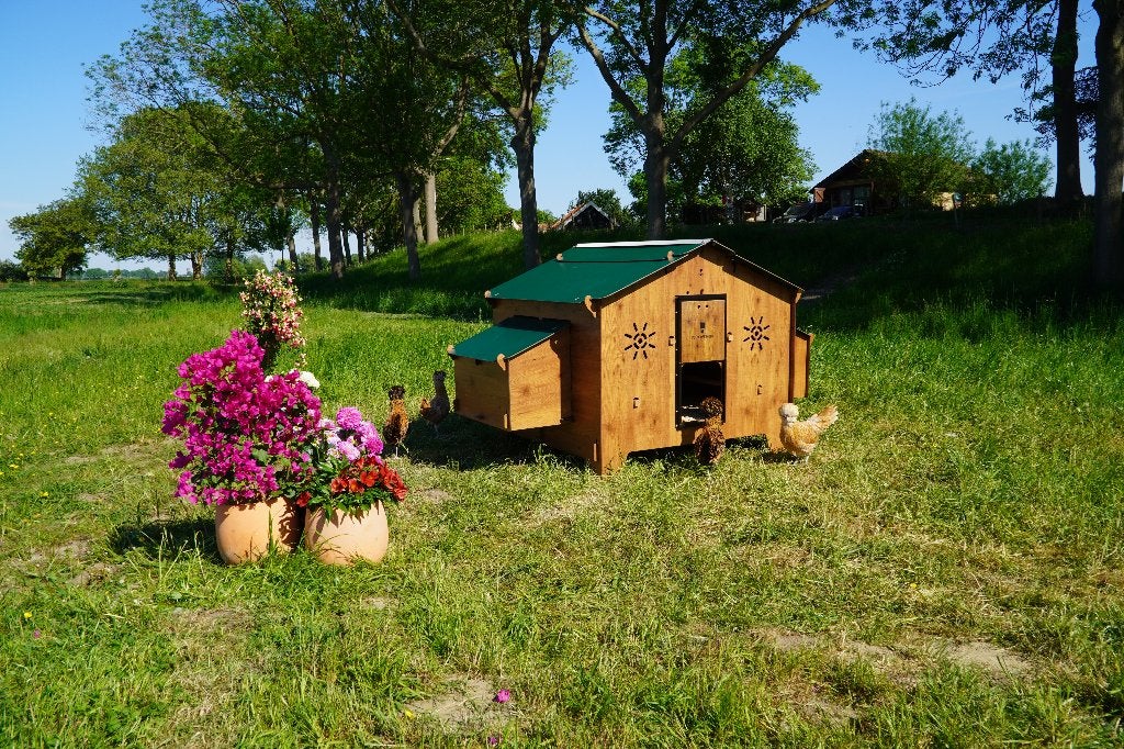 Trespa Kippenhok | Chalet 4XL | Cucciolotta, Ophalen of Verzenden, Nieuw, Kippenhok of Kippenren