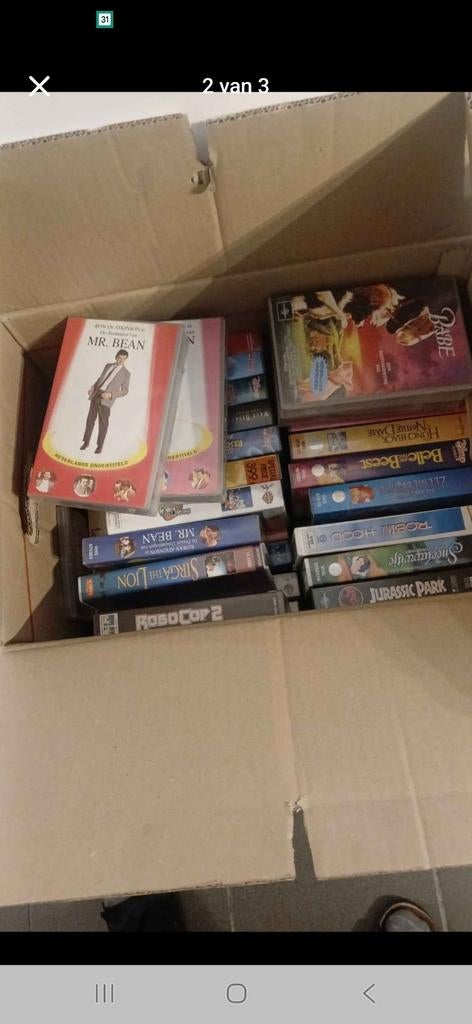 videocassettes, Ophalen