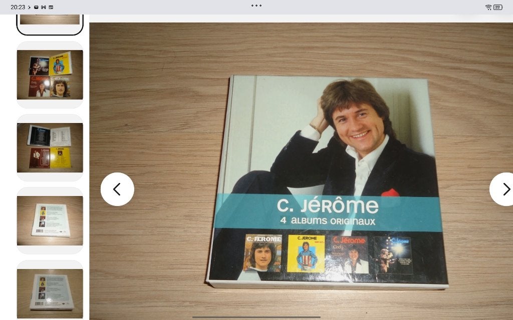 C. Jérôme coffret 4 CD - rare, Cd's en Dvd's, Cd's | Verzamelalbums, Ophalen of Verzenden, Boxset