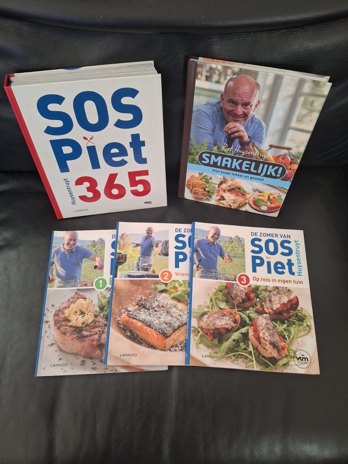 Belgische topkoks, Boeken, Ophalen