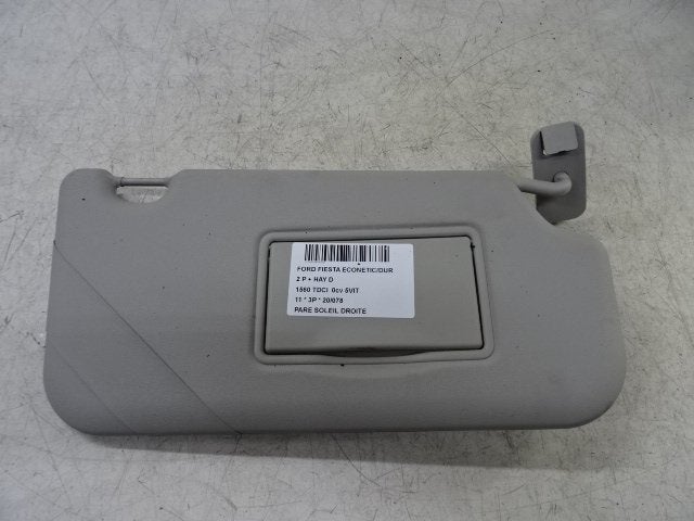 PARE-SOLEIL DROIT Ford Fiesta 6 (JA8) (01-2008/01-2018), Mevr. I. Hauben, Rue de l'Espoir 34 34
4030  GRIVEGNÉE, BE, Info@Collignon.be