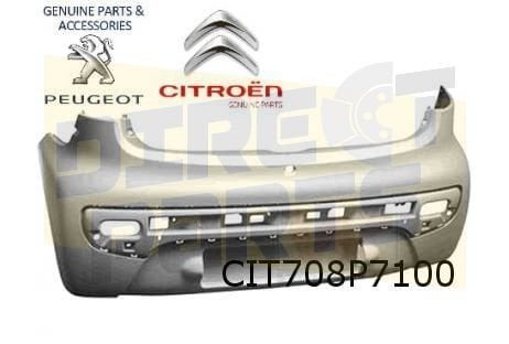 Citroën C1/ Peugeot 107 achterbumper (te spuiten)  Origineel, Autos : Pièces & Accessoires, Neuf, -, -, Envoi