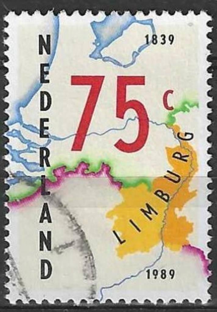 Pays-Bas 1989 - Yvert 1340 - Traité de Londres (ST), Timbres & Monnaies, Timbres | Pays-Bas, Envoi, Affranchi
