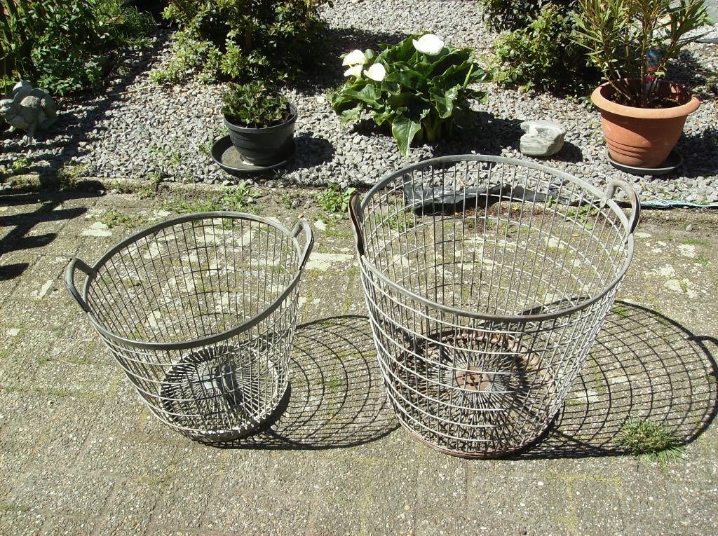 zinken oude aardappelmanden, Ophalen