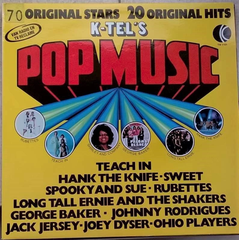 LP K-Tels Music Express 1976, LP, Beschermende buitenhoes, Pop, Ophalen of Verzenden