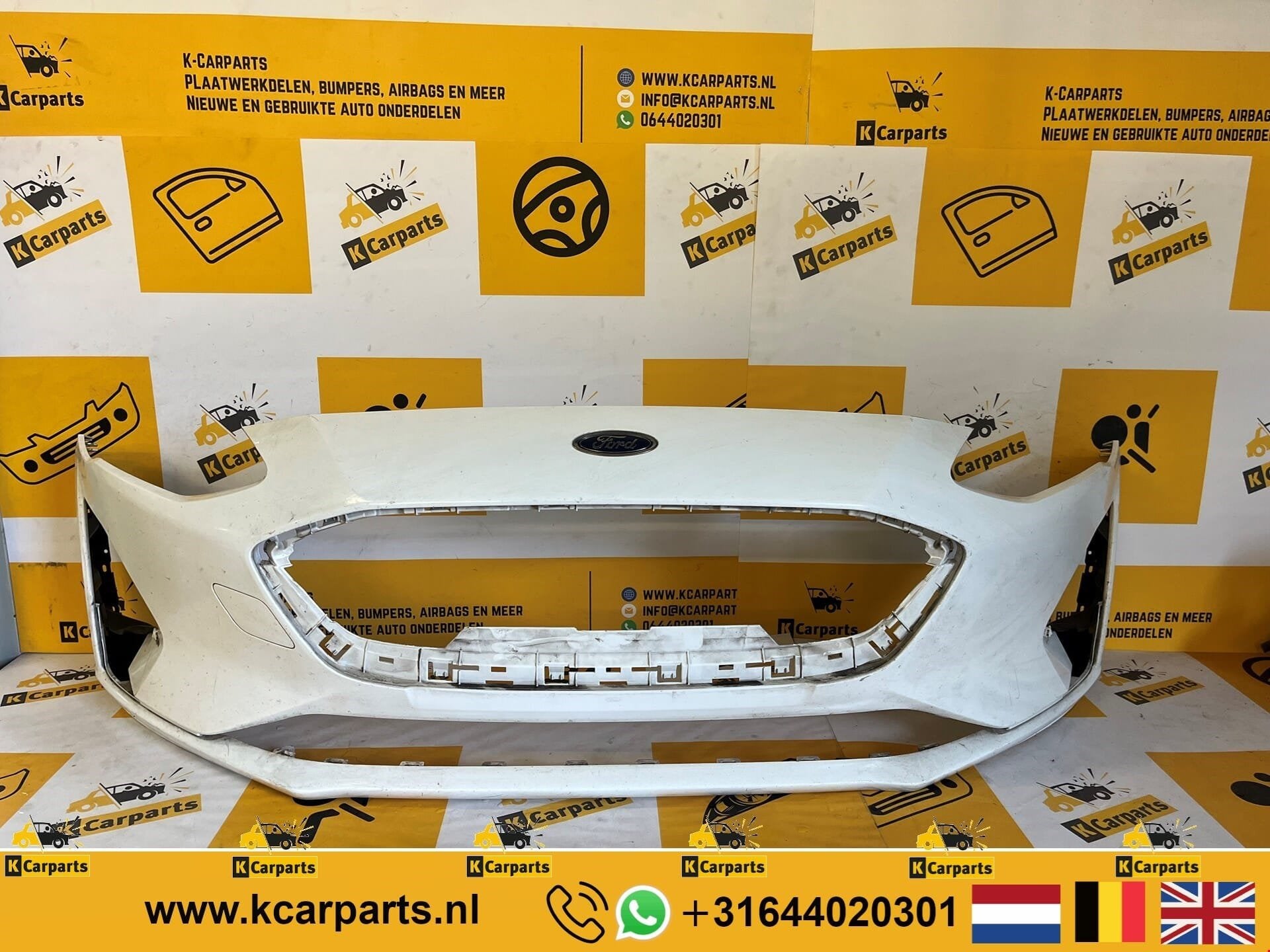 Voorbumper Ford Focus Mk4 2018+ JX7B-17757-A bumper, Info@fabrikant.eu, Bumper, Fabrikant BV, Gebruikt