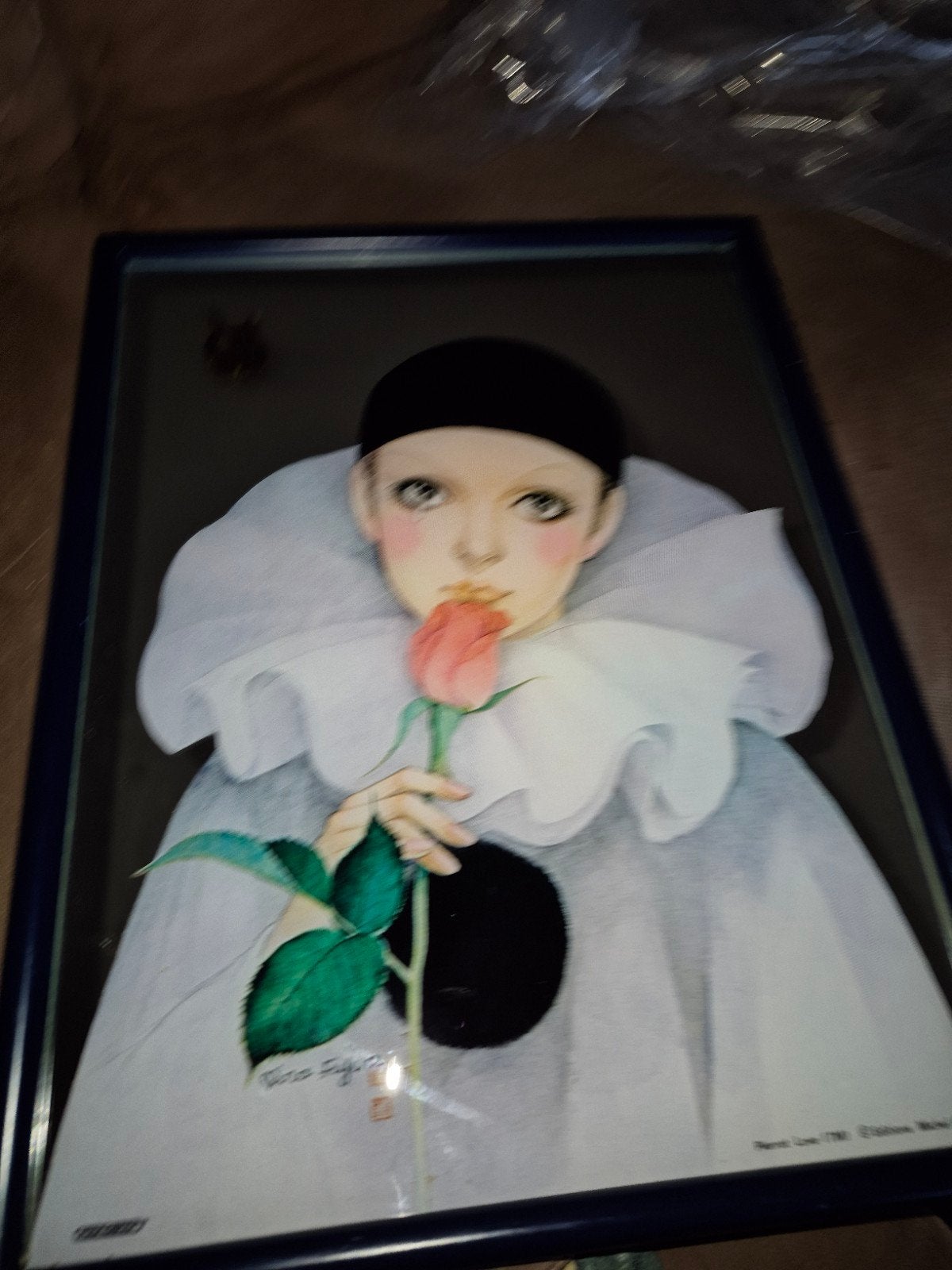 pierrot, Antiek en Kunst, Kunst | Etsen en Gravures, Ophalen of Verzenden