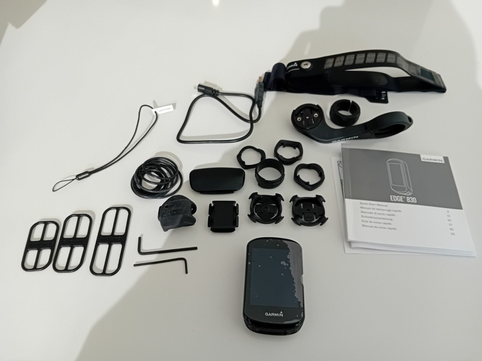 Garmin GPS cycling computer Edge 830 zwart, Fietsen en Brommers, Ophalen, GPS