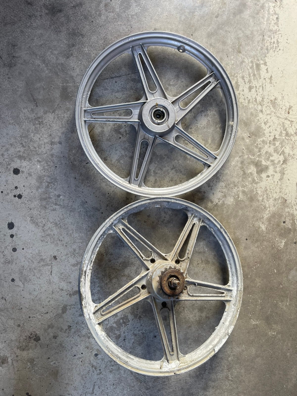 Jantes peugeot 103 vogue, Ophalen, Gebruikt