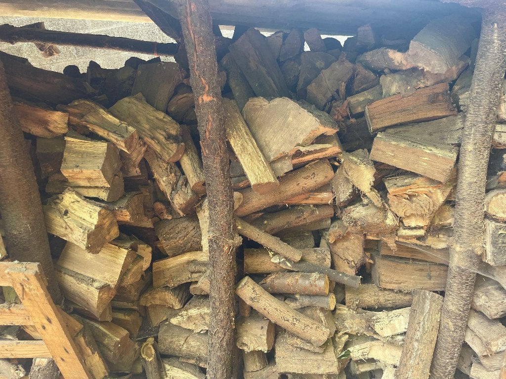 Stookhout, droog, 6 m³ of meer, Ophalen, Overige houtsoorten, Blokken
