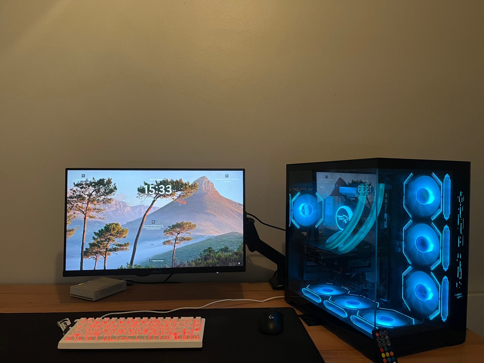 Gaming setup, Computers en Software, Ophalen, Zo goed als nieuw, Gaming
